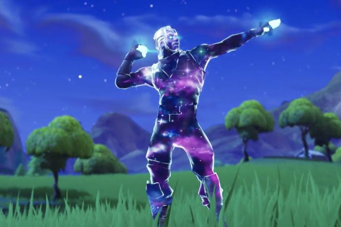 a fortnite character poses in a taunting pose - fortnite is not dying