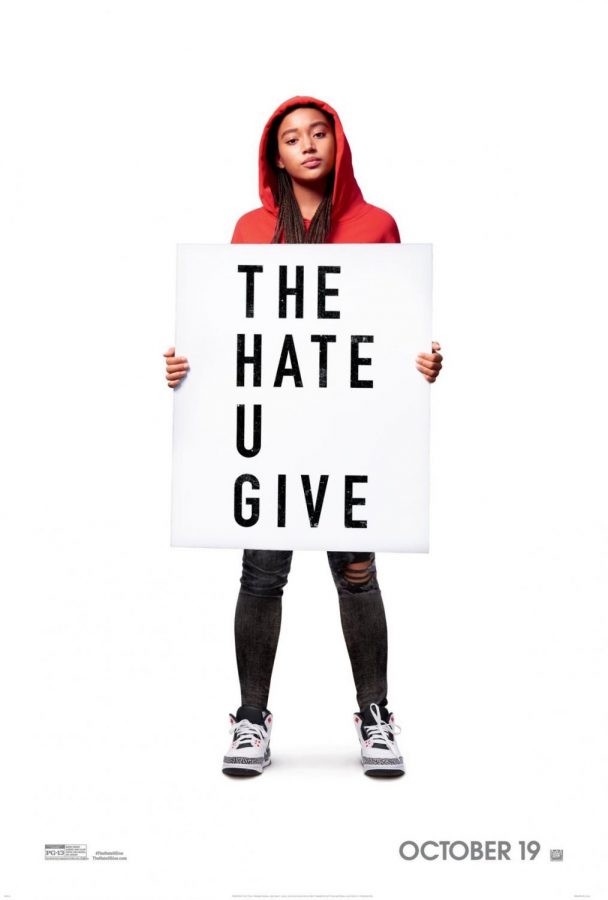 The Hate U Give movie poster.