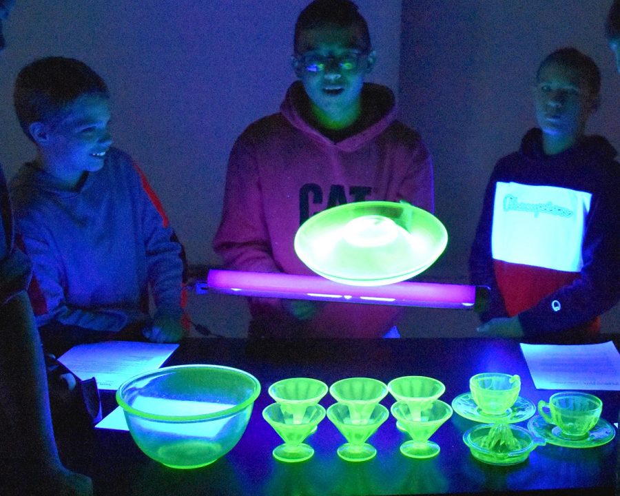 Students in science