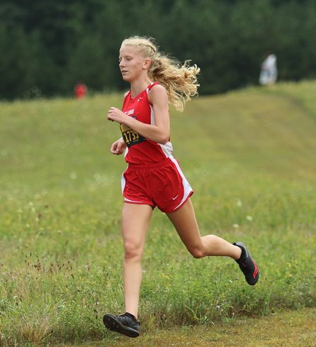 Mikenna Borie had a strong start to the season with a third-place finish.