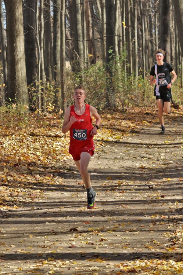 Keegan Honig helped the cross country team win its first State championship since 2005.