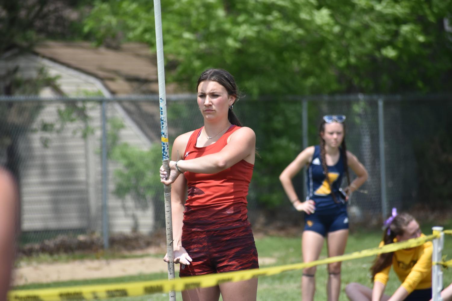 Track Star: Natalee Hoyt breaks the school record for pole vault! – Shark  Scene