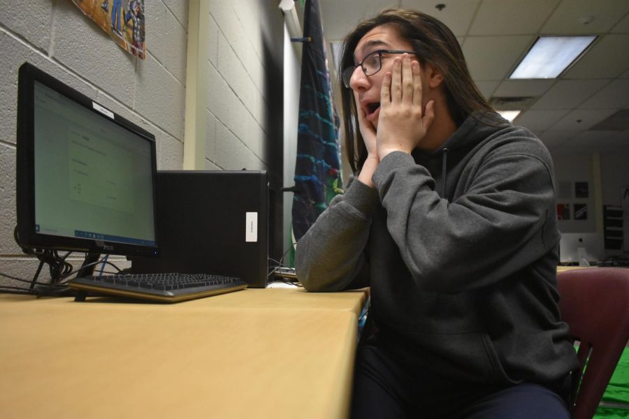 SLHS student is shocked to see that Quizlet has completely changed. 