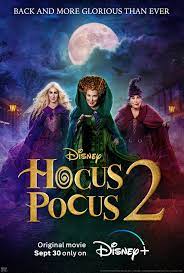 A promotional image released leading up to the premiere of Hocus Pocus 2.