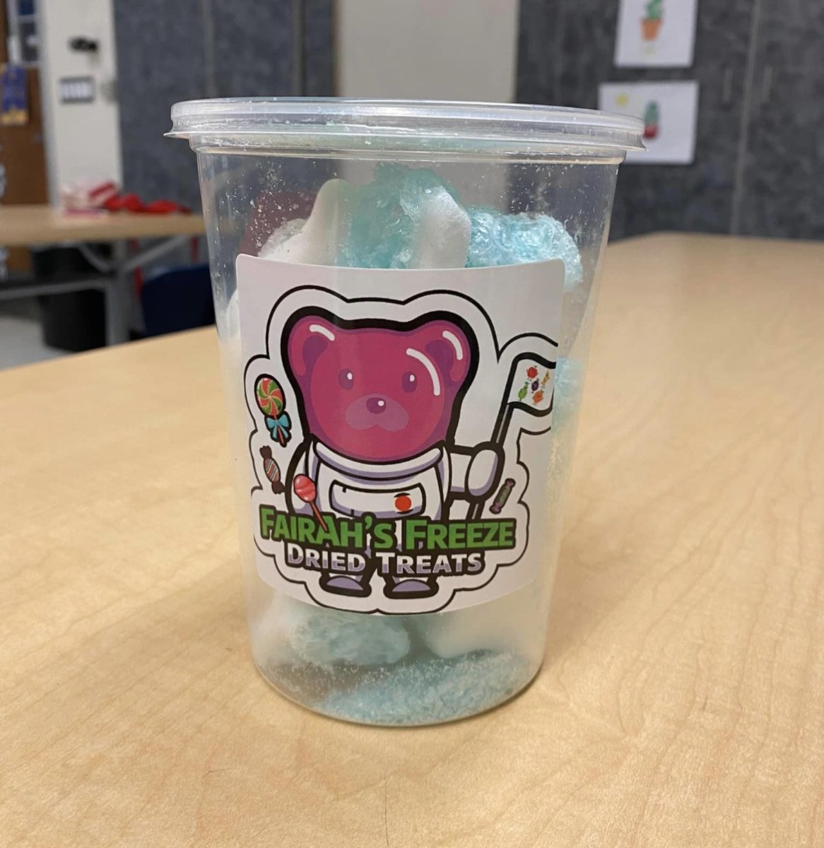 The freeze-dried gummy sharks are just a few of the candies available for sale right now!