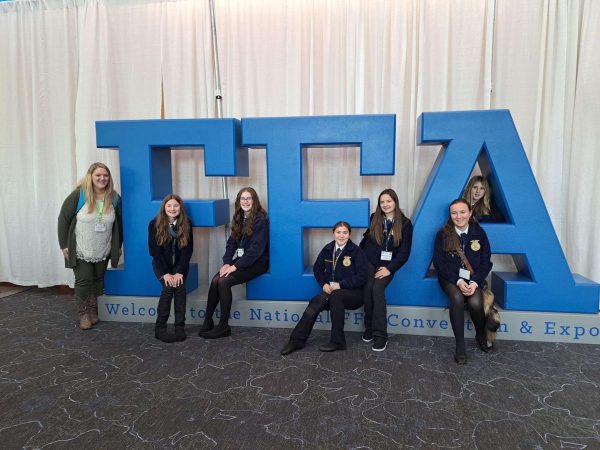 The FFA crew poses together at the National Convention!