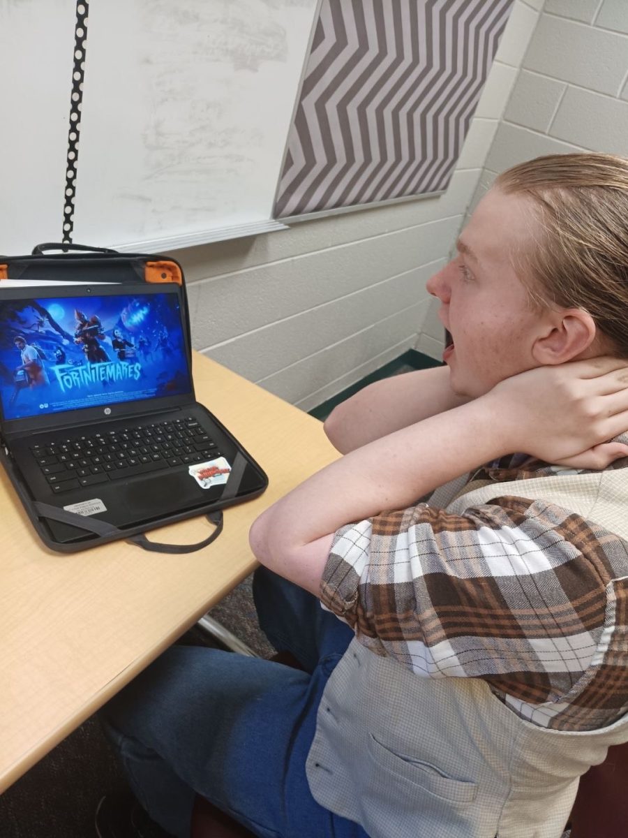 Junior Jake Elsea is shocked about the new release on the Fortnite Halloween Skins!