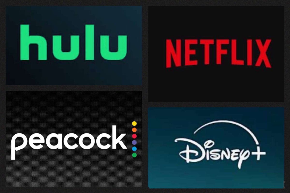 An array of logos of each streaming platforms.