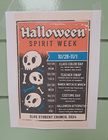 The poster filled with spooky and mysterious themes!