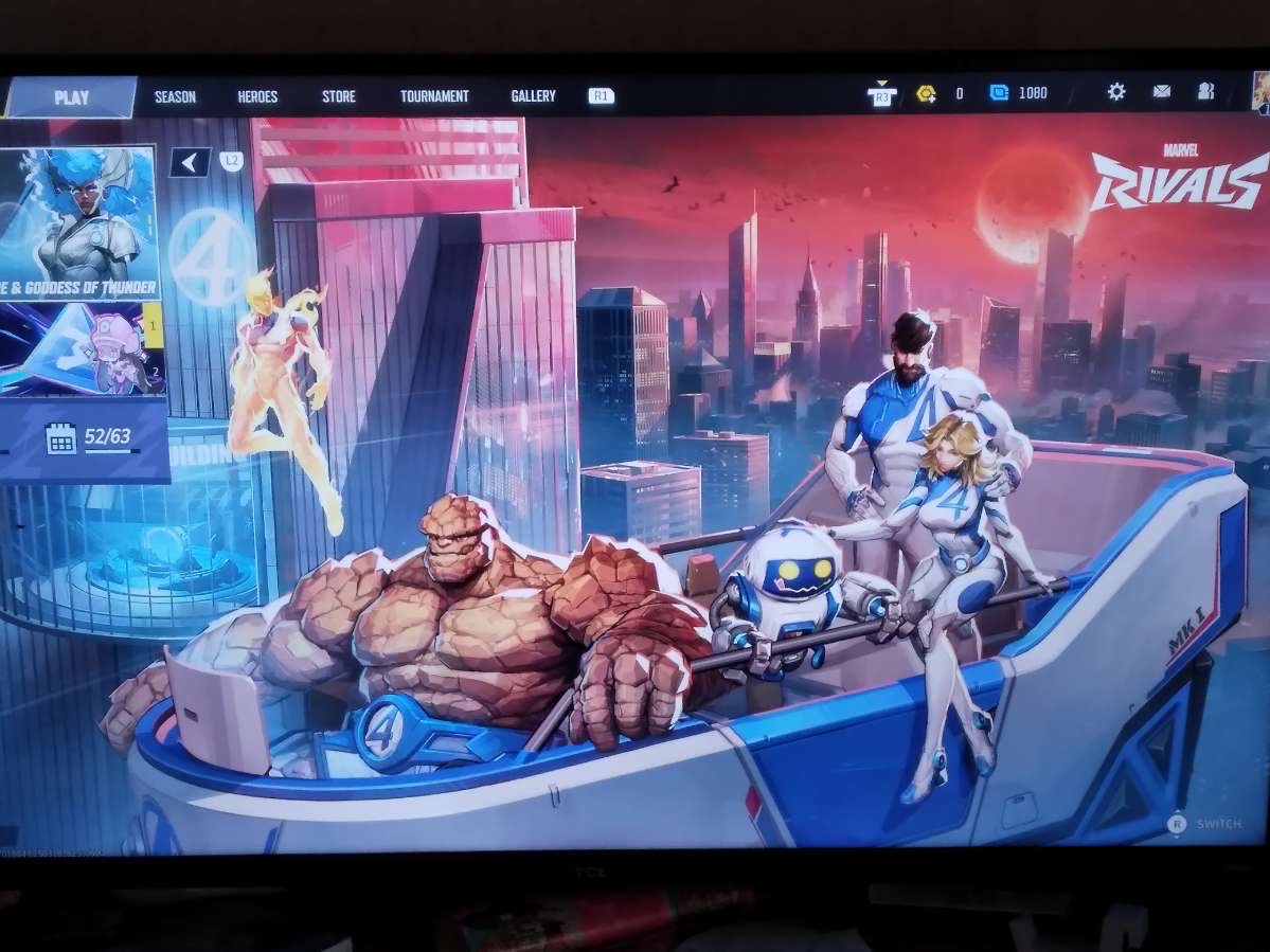 The official screen for the second half of Marvel RIvals!