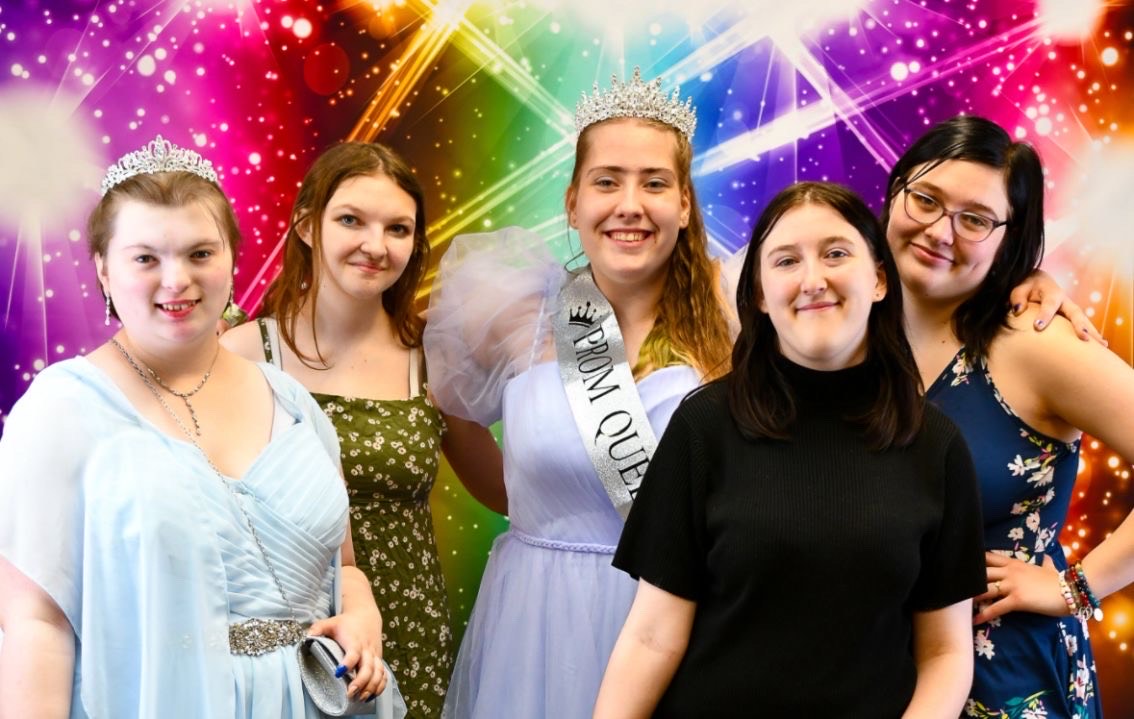 The array of SPARKS students dressed up for a night of fun.